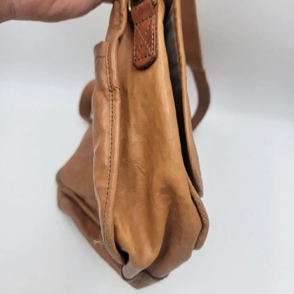 Fossil Beautiful Leather Vintage‎ Reissue Messenger Crossbody Satchel Bag ZB4617